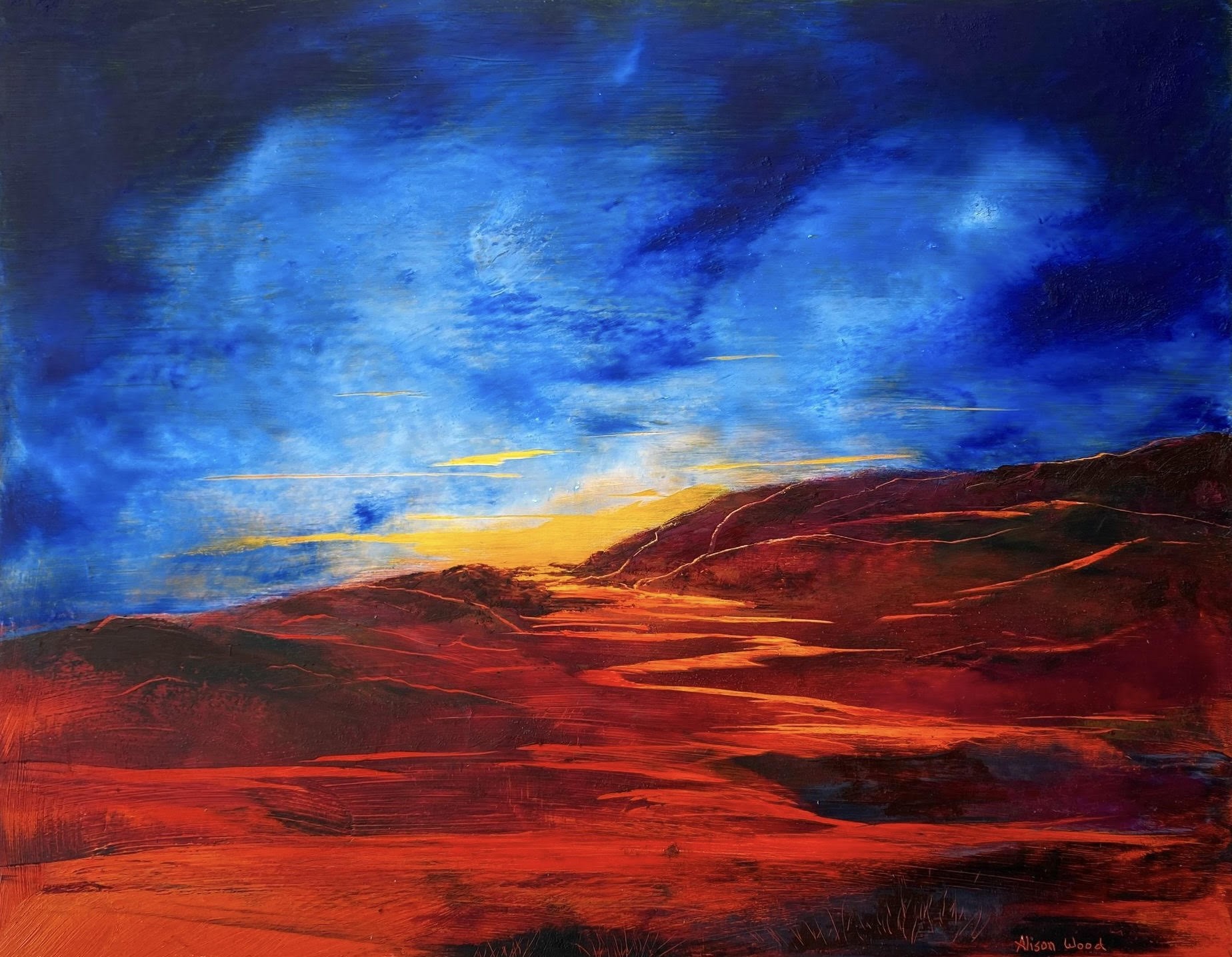 Paintings by Alison Wood